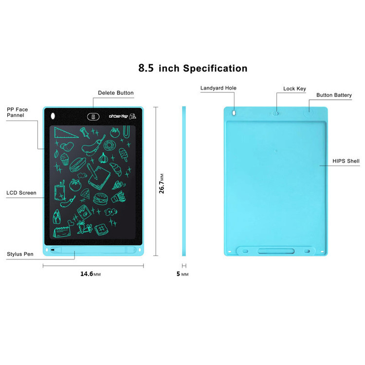 کاغذ دیجیتالی دیجی برگ مدل LCD 8.5/10 inch