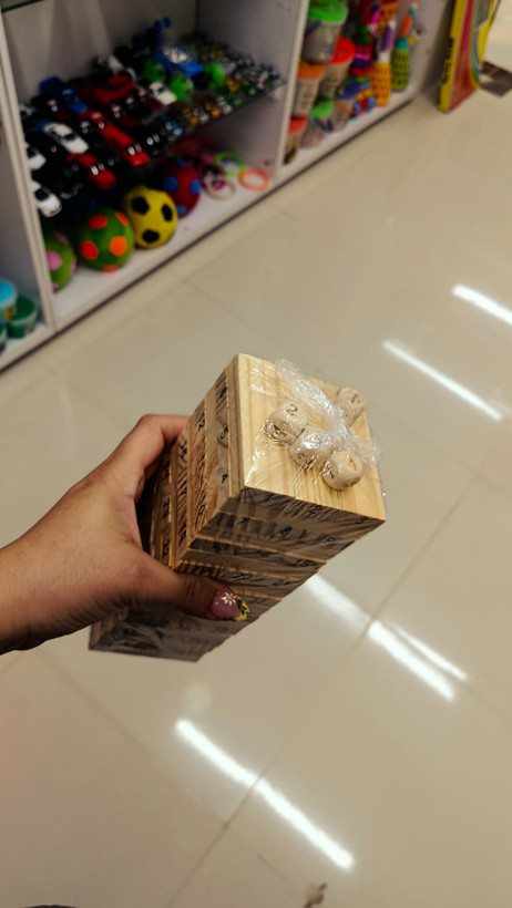 جنگا چوبی روسی 54تیکه 4تاس وارداتی